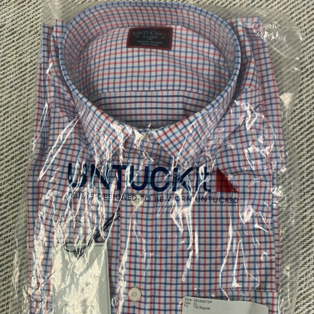Men’s Untuck it short sleeve shirt